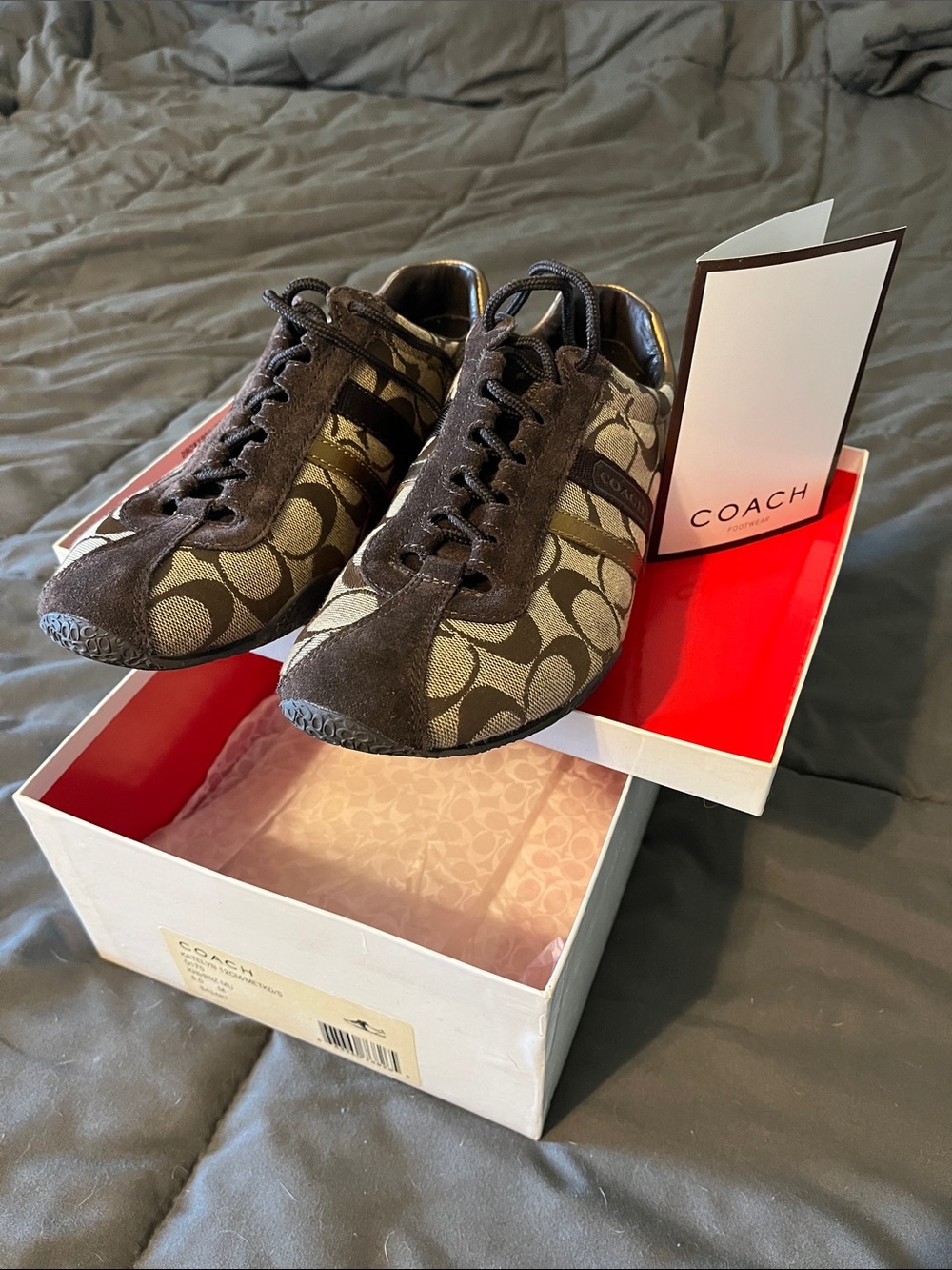 COACH Women’s tennis shoes size 8